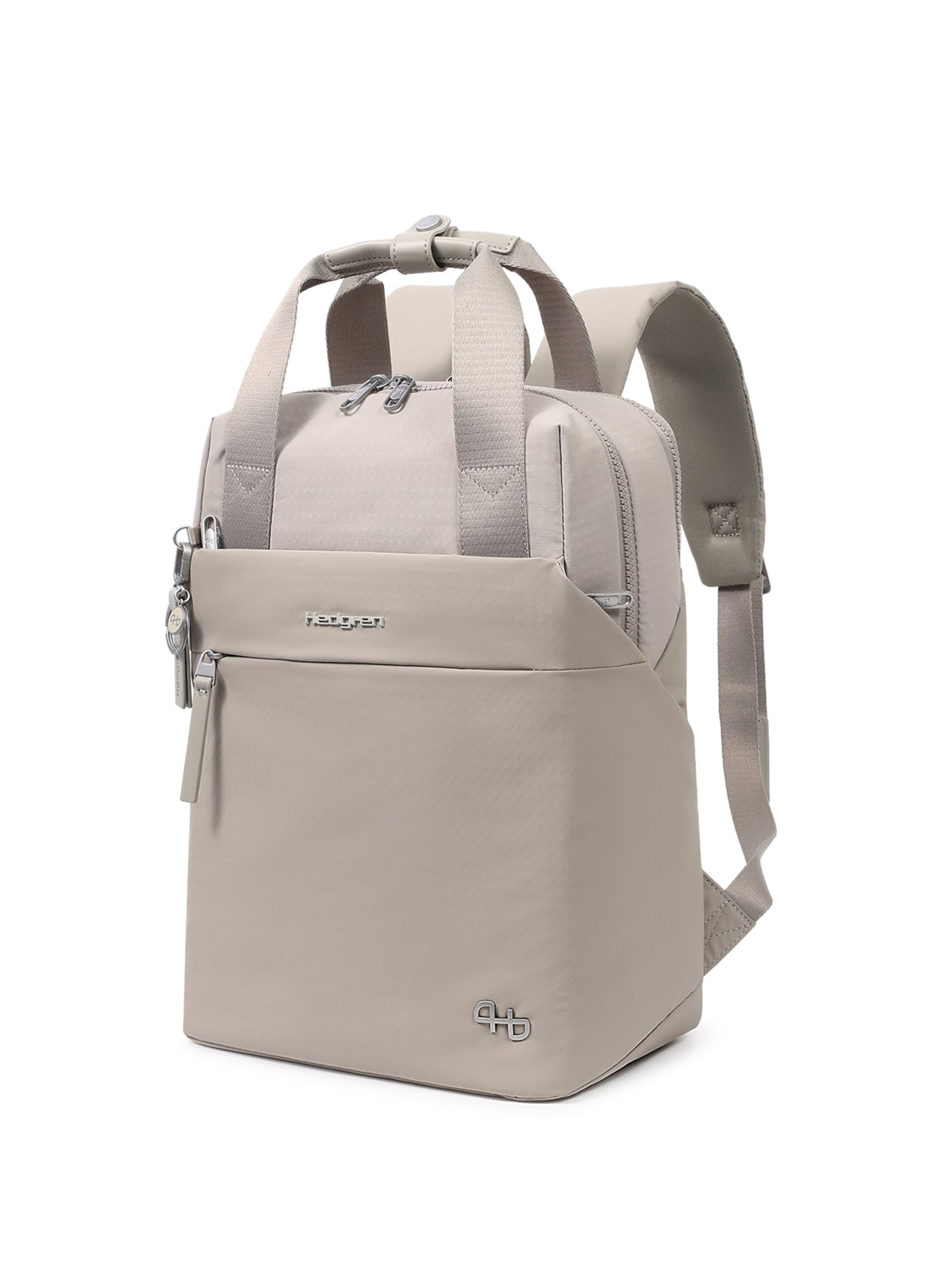 Hedgren Rugzak ' RAPPU 14L ' in Beige: voorkant