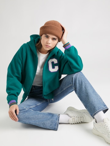 Champion Authentic Athletic Apparel Zip-Up Hoodie in Green