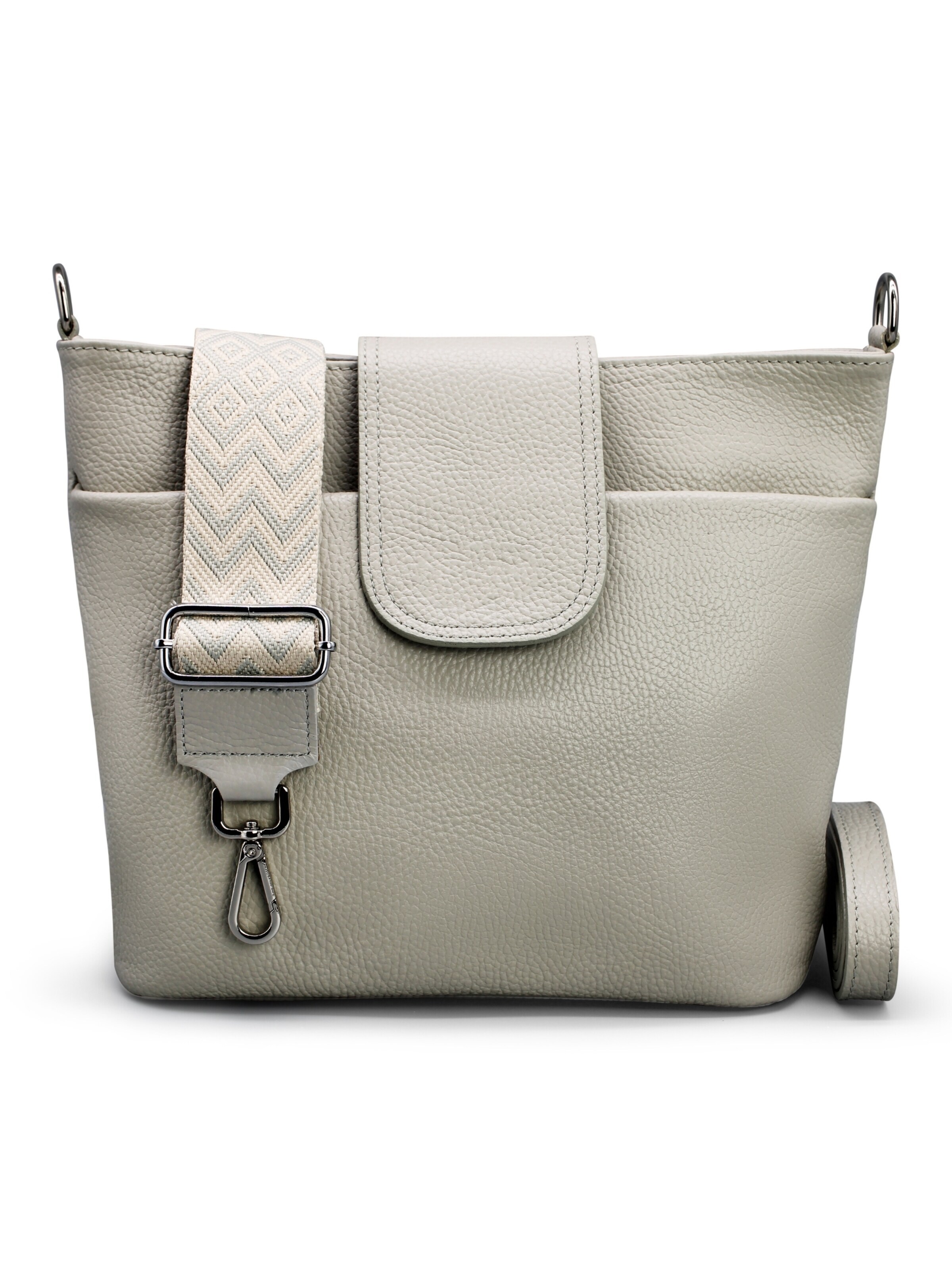 Adel Bags Shoulder Bag 'Sara' in Grey: front