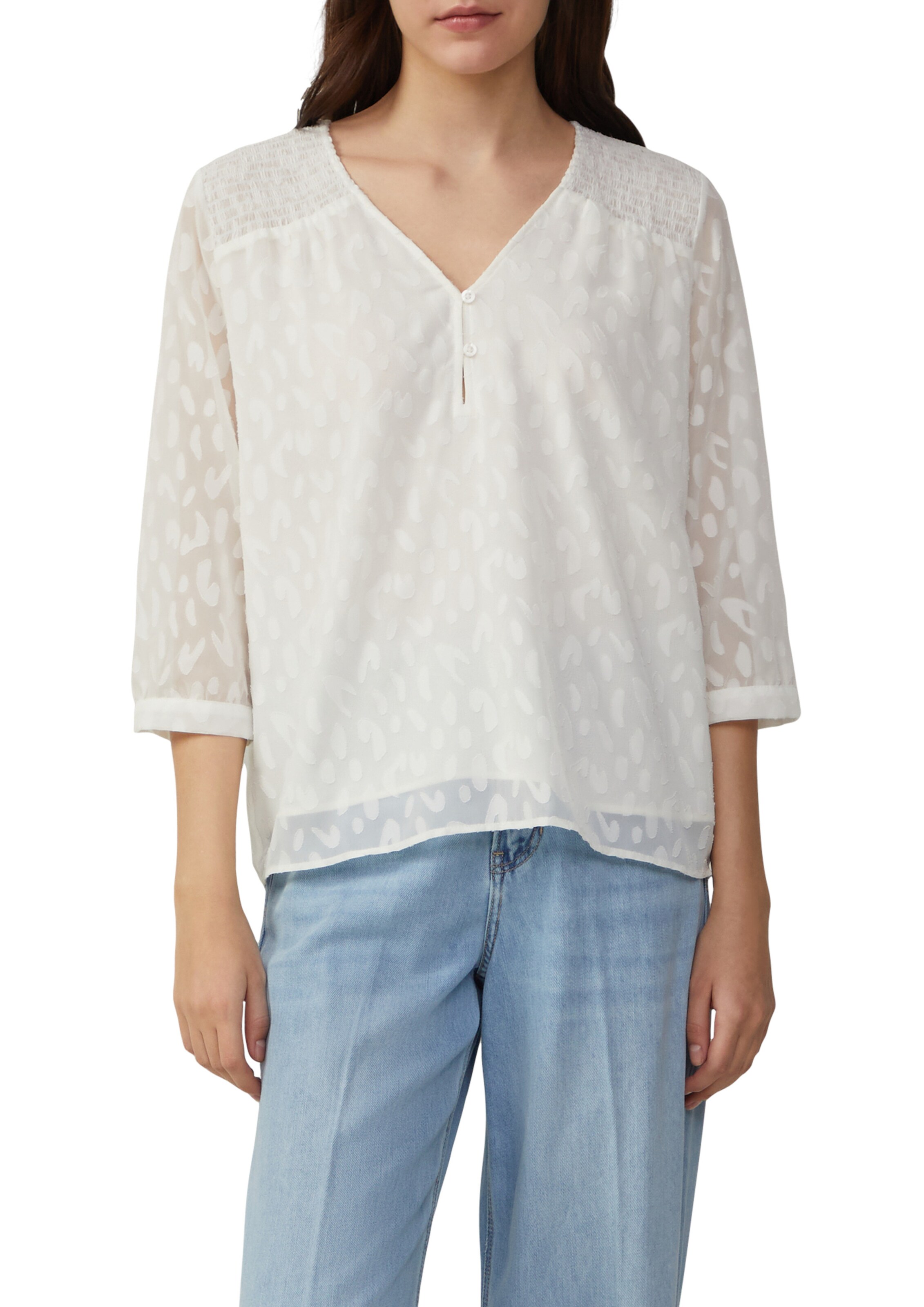 s.Oliver Blouse in Beige