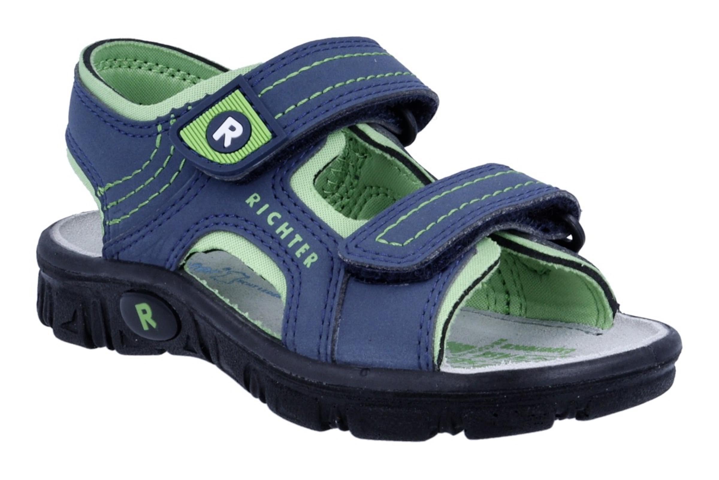 Richter Schuhe Sandals & Slippers in Blue: front