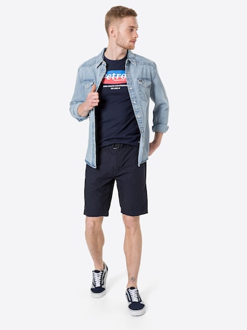 Petrol Industries Regular Shorts in Blau