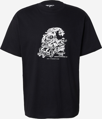 juoda Carhartt WIP Marškinėliai 'Unit': priekis