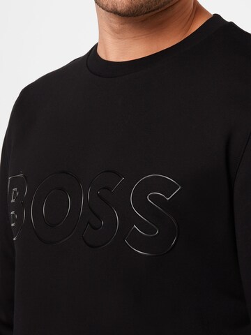 BOSS Black Sweatshirt 'Stadler' in Schwarz