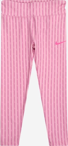 Leggings 'ONE' Nike Sportswear en rose : devant