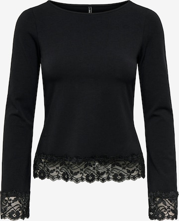 ONLY Shirt 'ONLLIVE LOVE' in Schwarz: Vorderseite