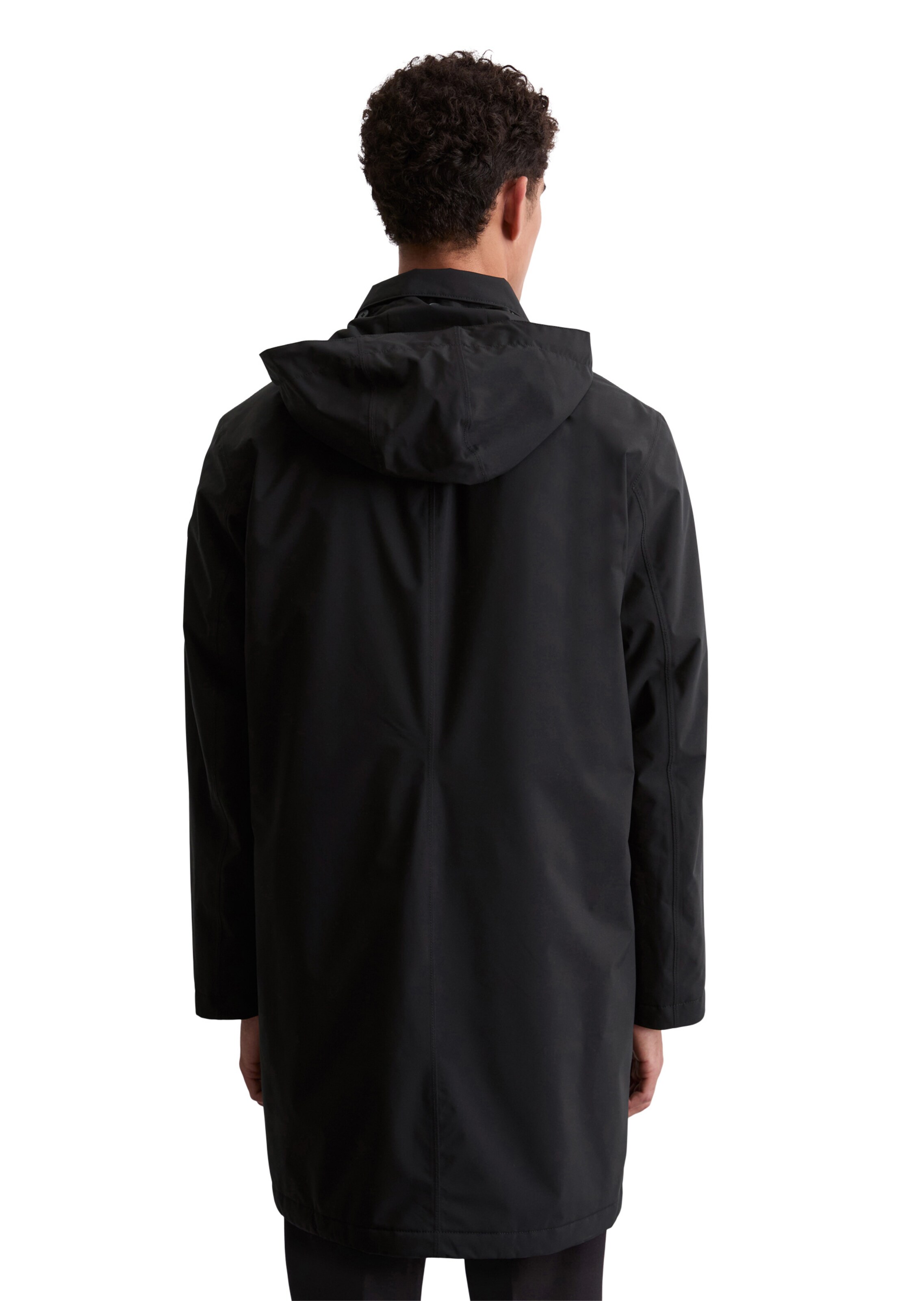 Marc O'Polo Mantel in Schwarz