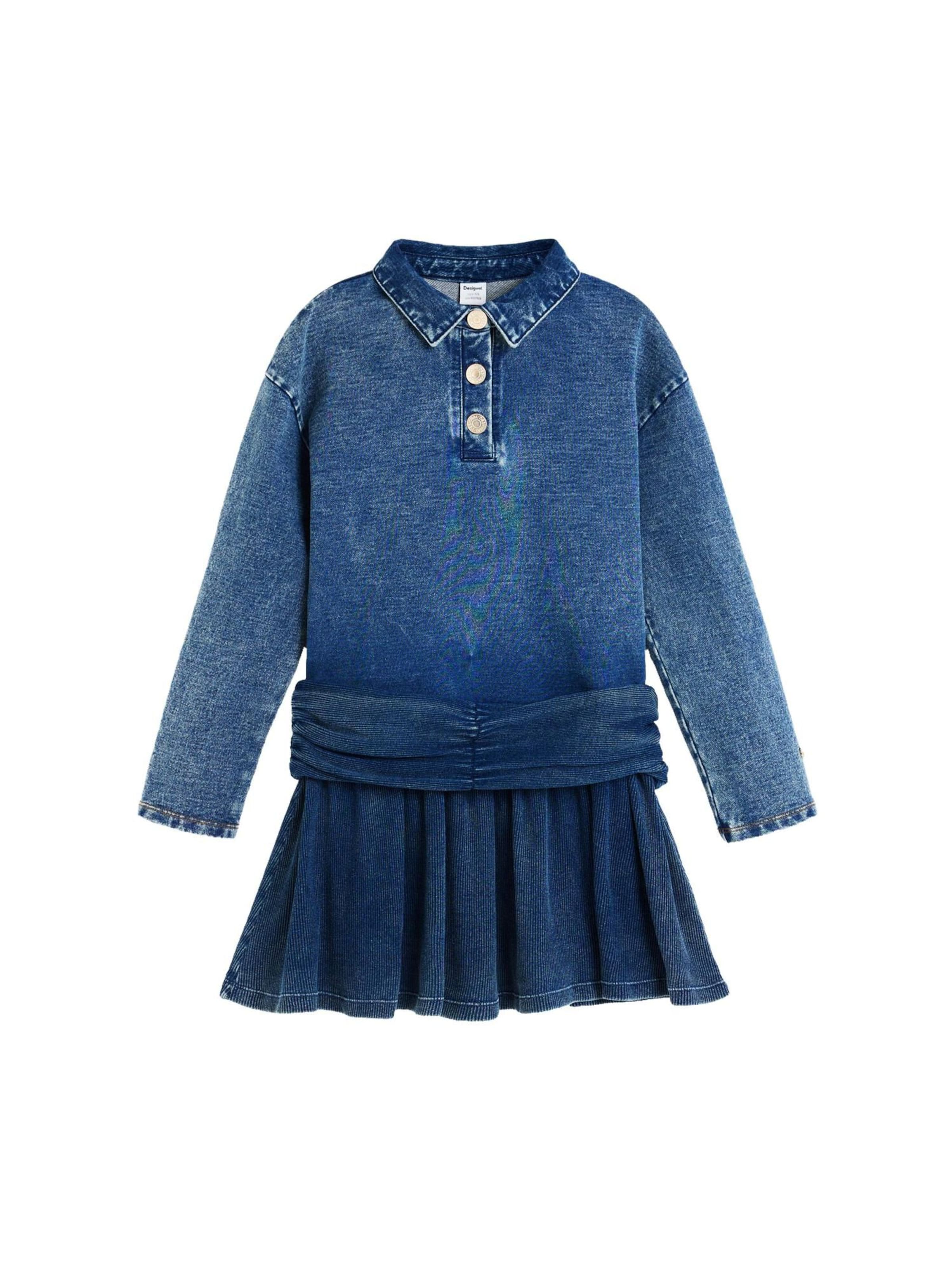 Desigual Jurk in Blauw: voorkant