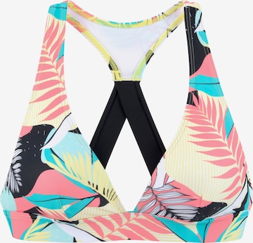 LASCANA ACTIVE Trójkąt Sportowa góra bikini w kolorze mieszane kolory: przód