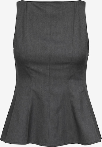 Chemisier 'ONLUnita' ONLY en gris : devant