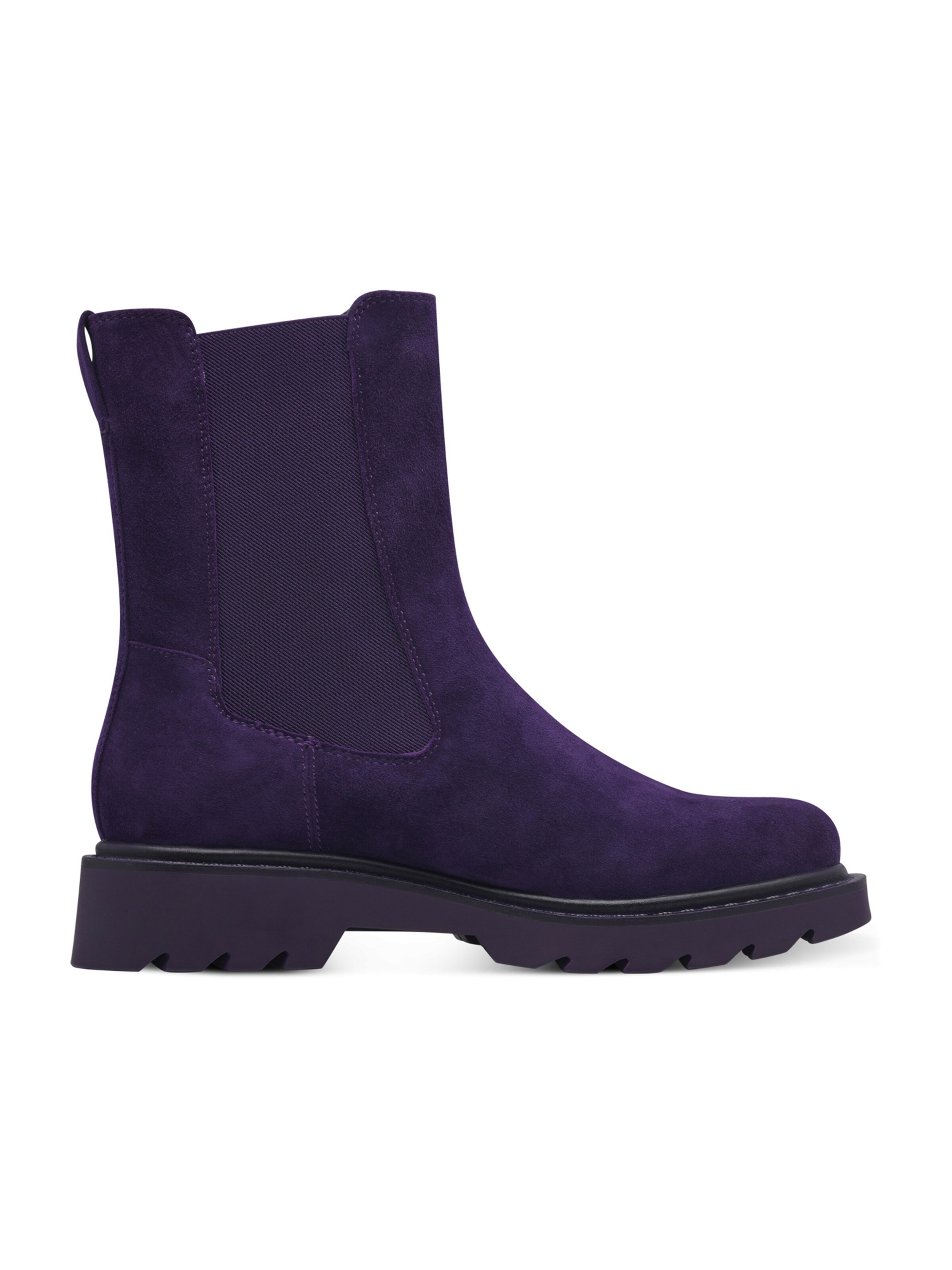 Tamaris Chelsea Boots in Purple