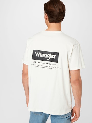 WRANGLER قميص بلون أبيض