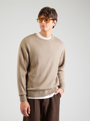 Pull-over 'JREBJEFF' JJ Rebel en gris : devant