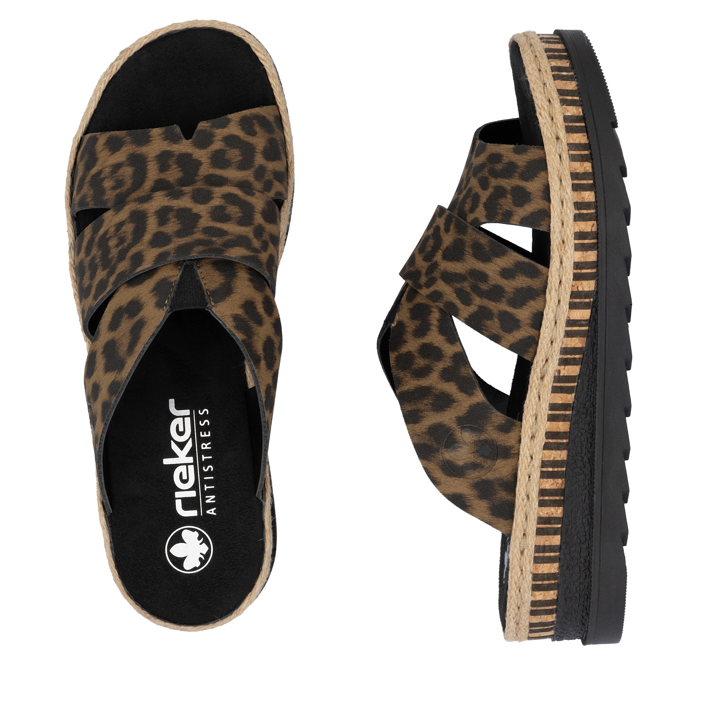 Rieker Mules in Brown