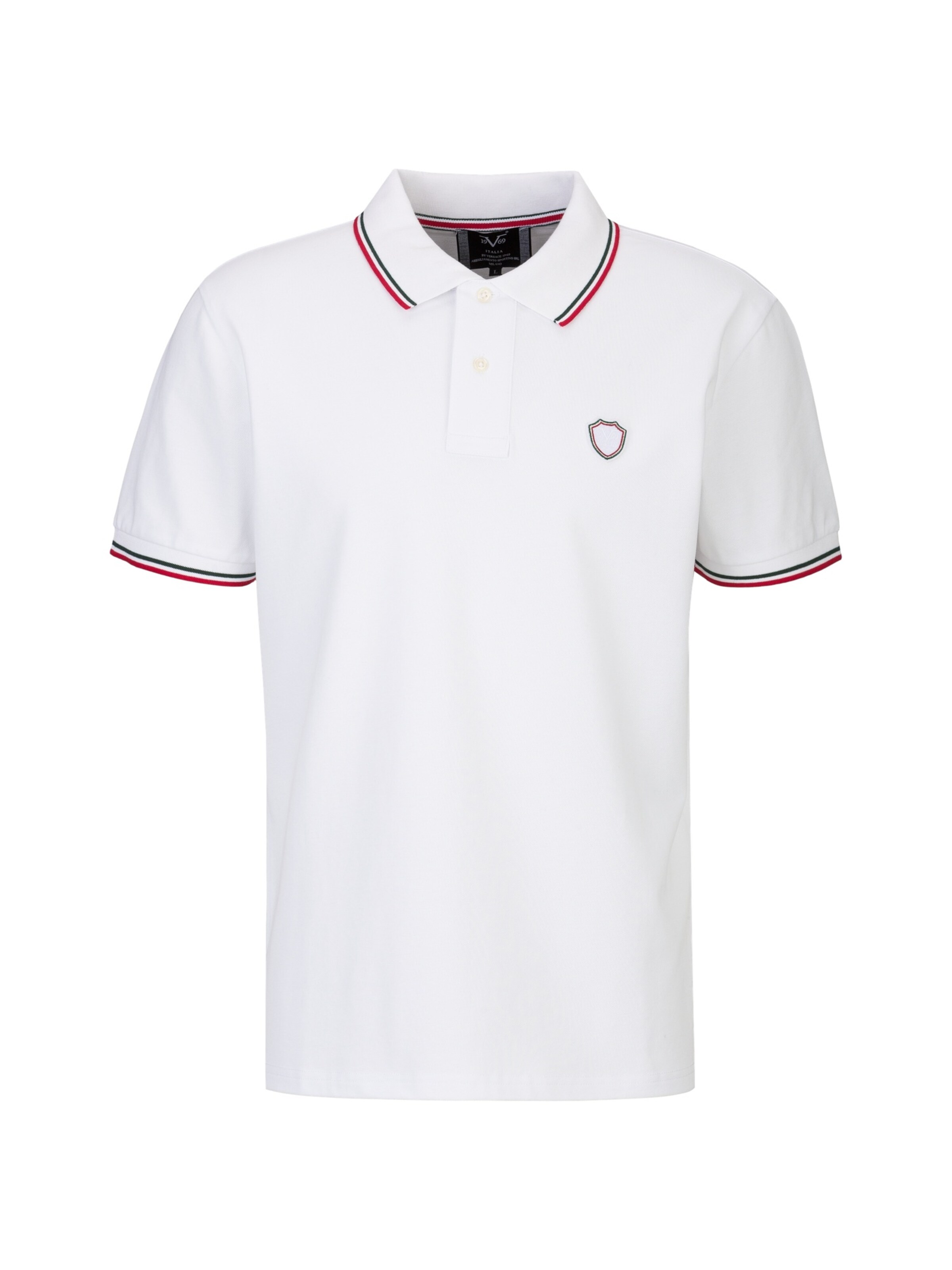 19V69 ITALIA Shirt 'Emilio' in White: front