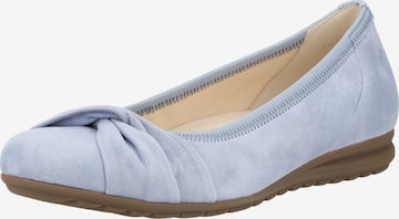 Ballerines GABOR en bleu : devant