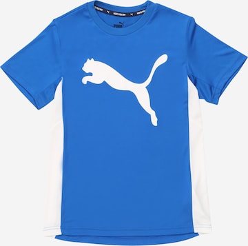 PUMA Performance shirt in Blue: front