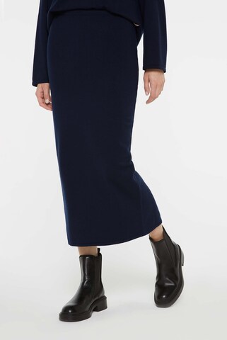 SENSES.THE LABEL Skirt in Blue: front
