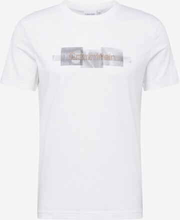 Calvin Klein قميص بلون أبيض: الأمام