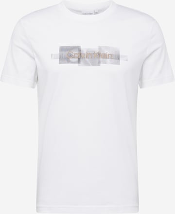 Calvin Klein - Camiseta en blanco: frente