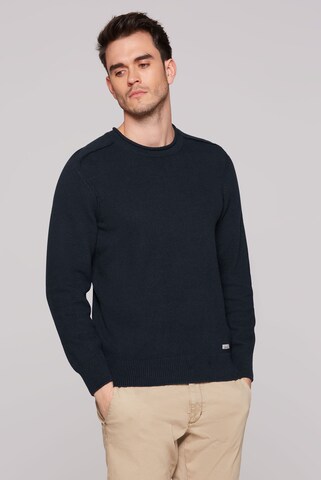 CMPD Sweater in Blue: front