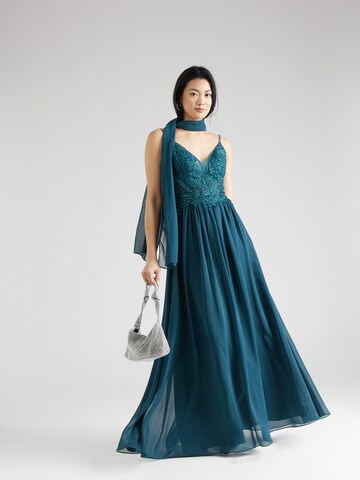 mascara Evening dress 'EMB' in Green