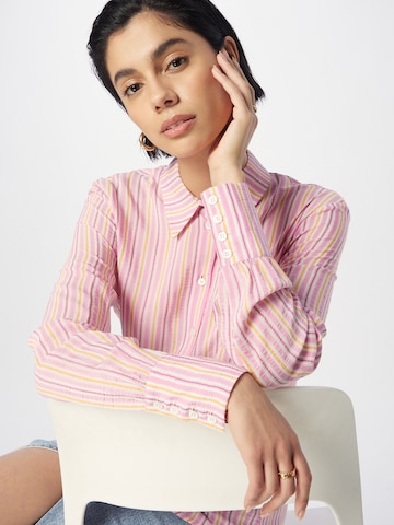 PATRIZIA PEPE Halenka 'CAMICIA' – pink