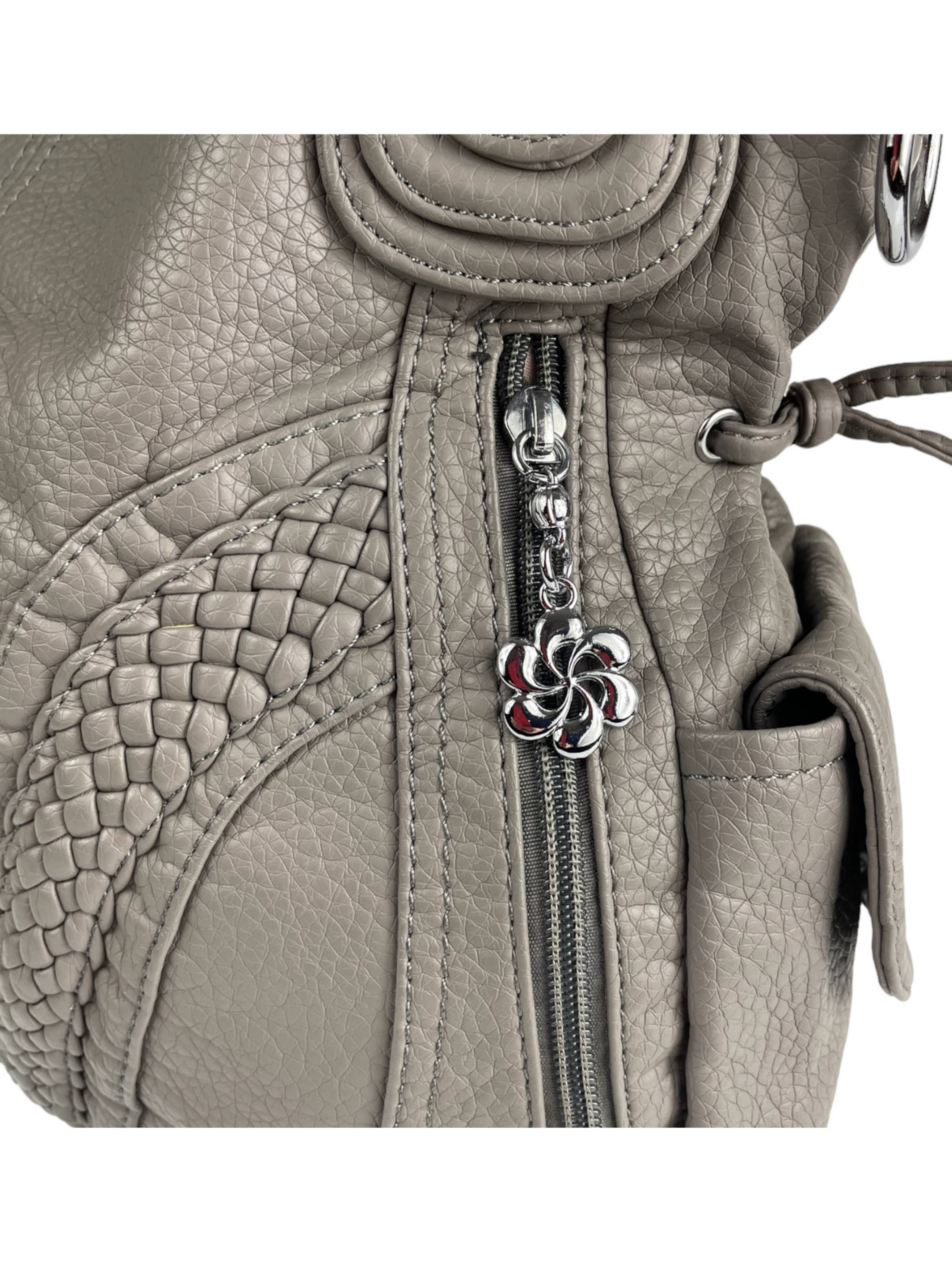 Borsa a mano di Kumixi in grigio