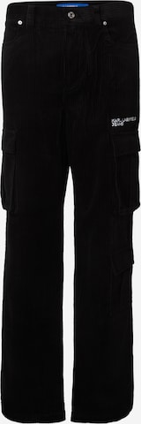 KARL LAGERFELD JEANS Regular Gargohousut värissä musta: etupuoli
