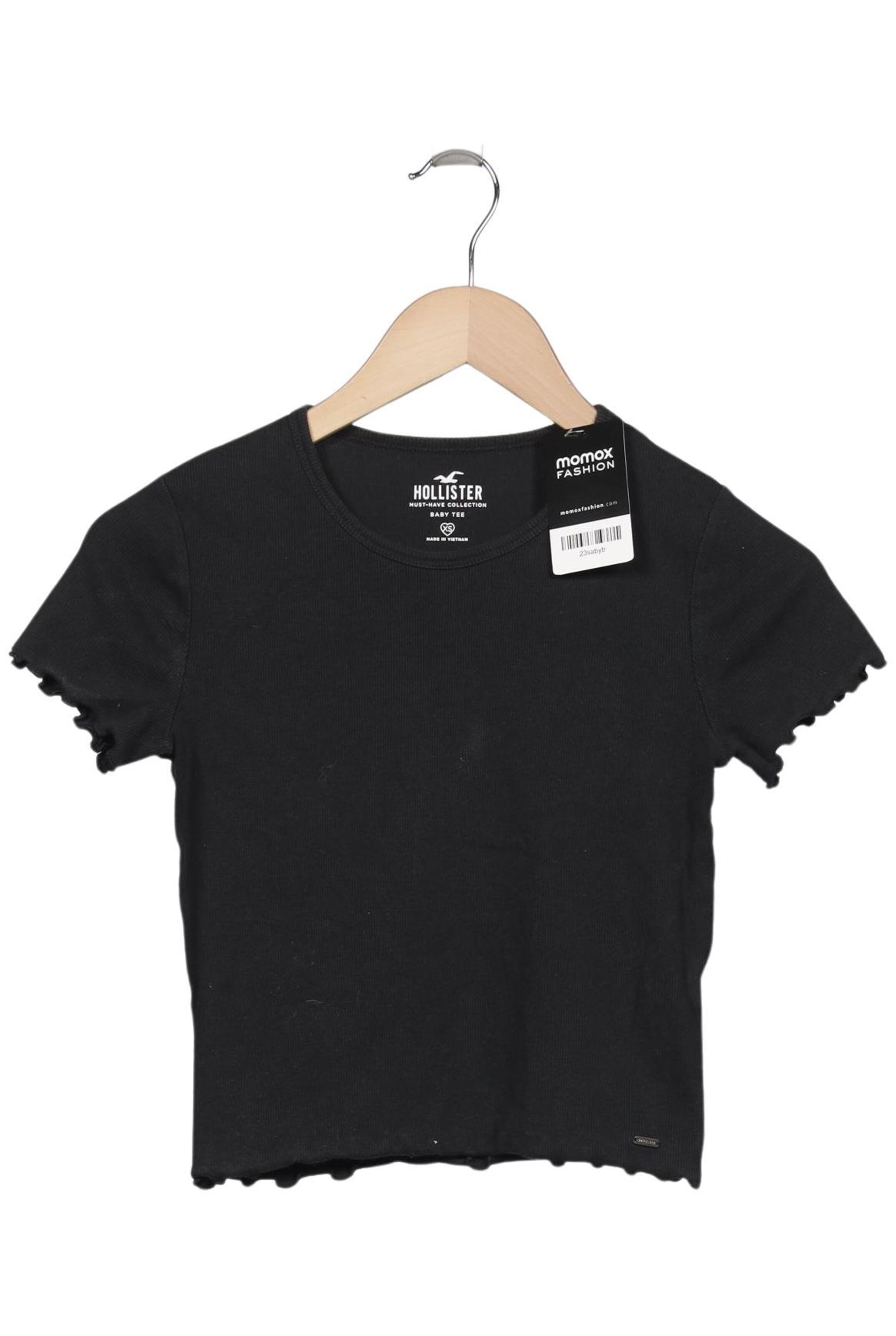 HOLLISTER Top & Shirt in XS in Black: front