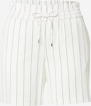 Pantalon 'LETHA' ONLY en blanc : devant