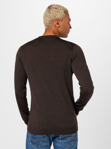 Coupe regular Pull-over 'Margrate' Matinique en marron