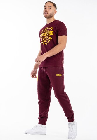 T-Shirt 'Gruting' LONSDALE en rouge