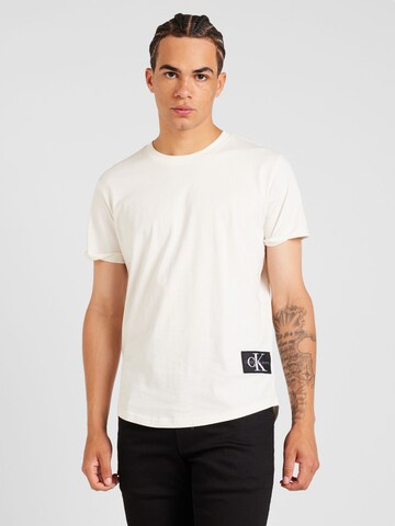 Calvin Klein Jeans Футболка в Белый: спереди