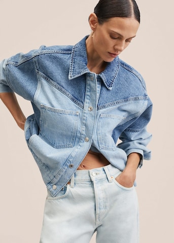 MANGO regular Jeans 'Bella' i blå