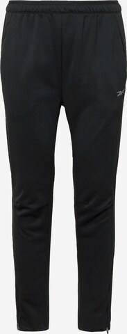 Regular Pantalon de sport Reebok en noir : devant