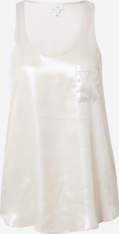 River Island Top in Silver: front