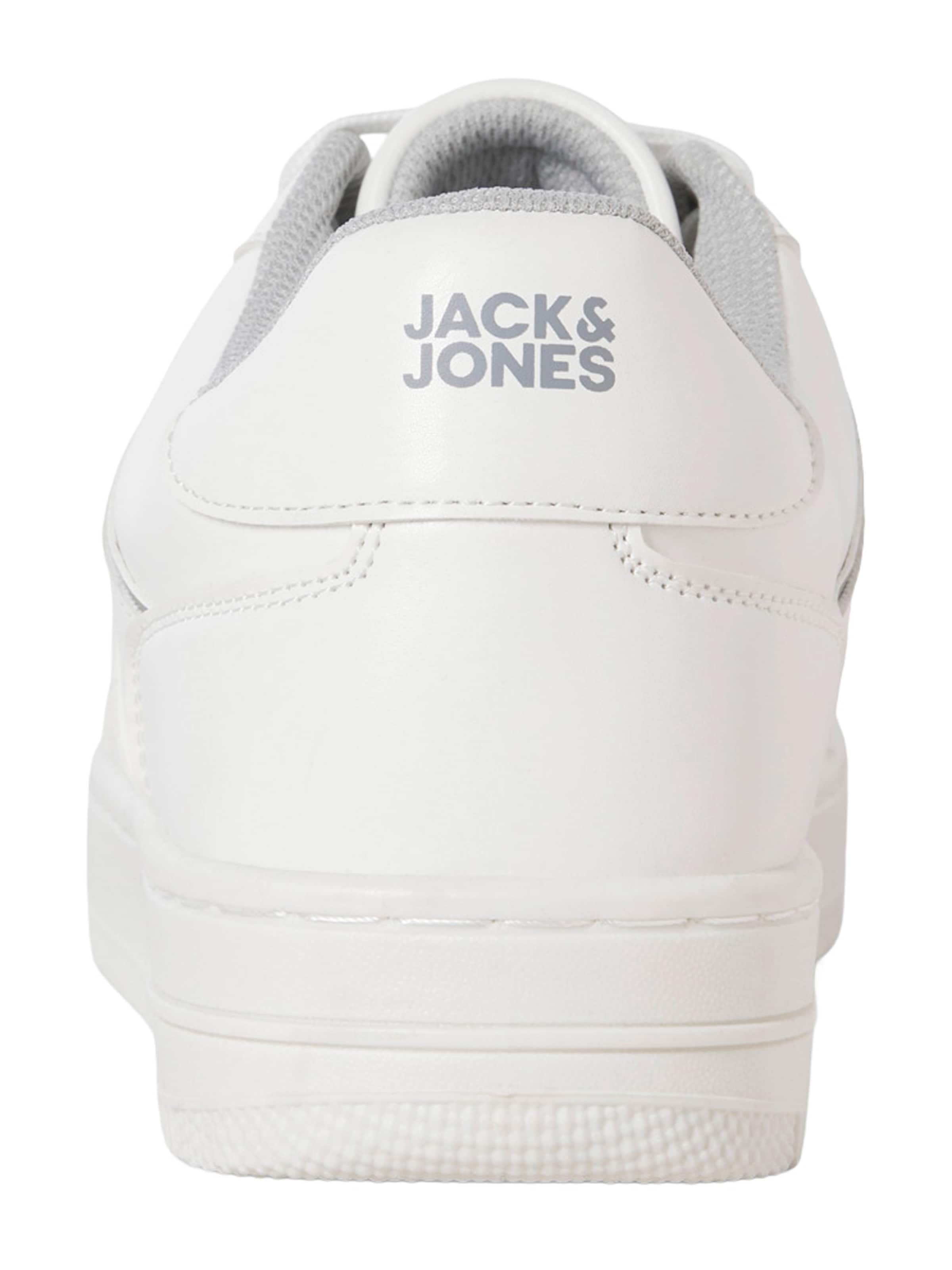 JACK & JONES Σνίκερ χαμηλό 'JFWSYCAMORE' σε λευκό