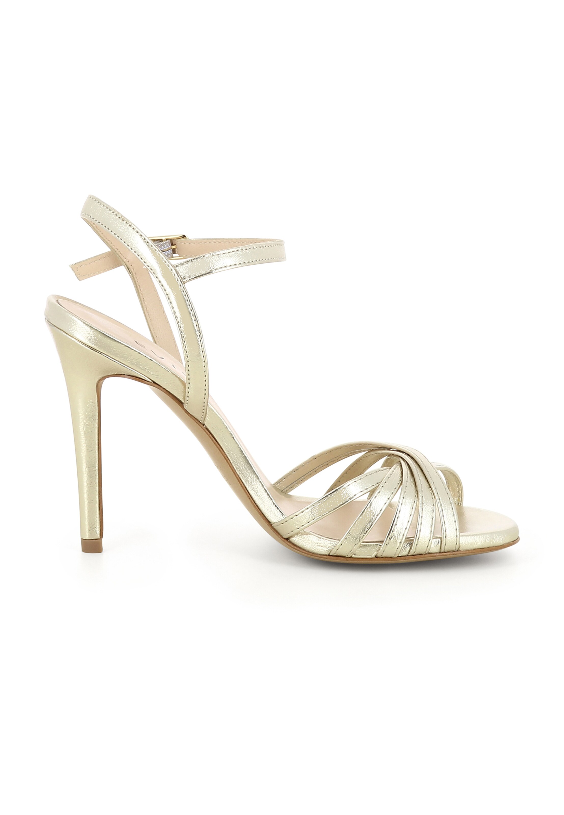 EVITA Strap sandal 'EVA' in Gold