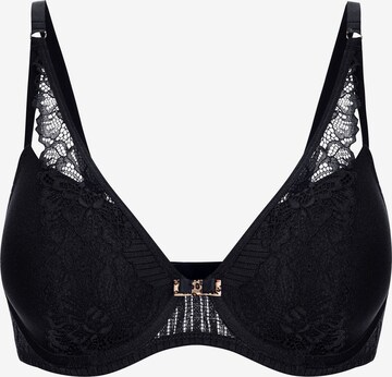 Push-up Soutien-gorge Marc & André en noir : devant