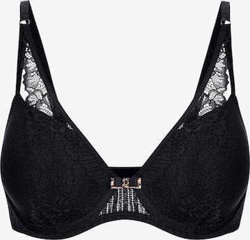 Marc & André Push-up Bra in Black: front