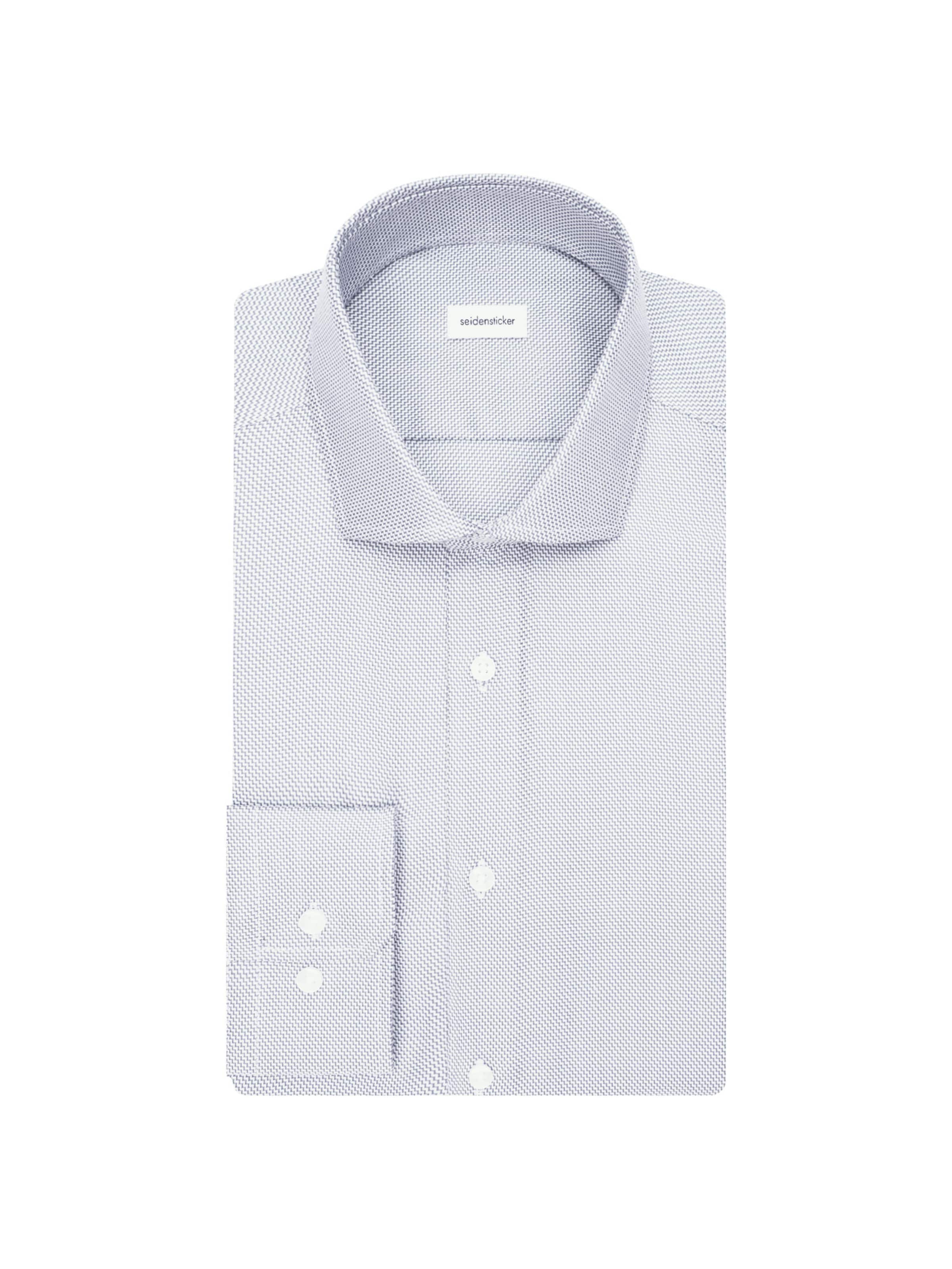 Coupe regular Chemise business 'Schwarze Rose' SEIDENSTICKER en bleu