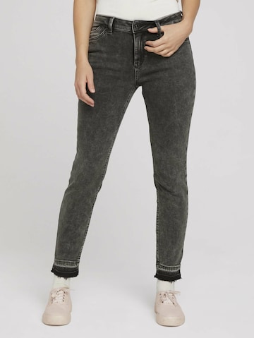 TOM TAILOR DENIM Skinny Jeans 'Nela' in Grey | ABOUT YOU