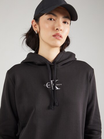 Calvin Klein Jeans Normální Mikina – černá