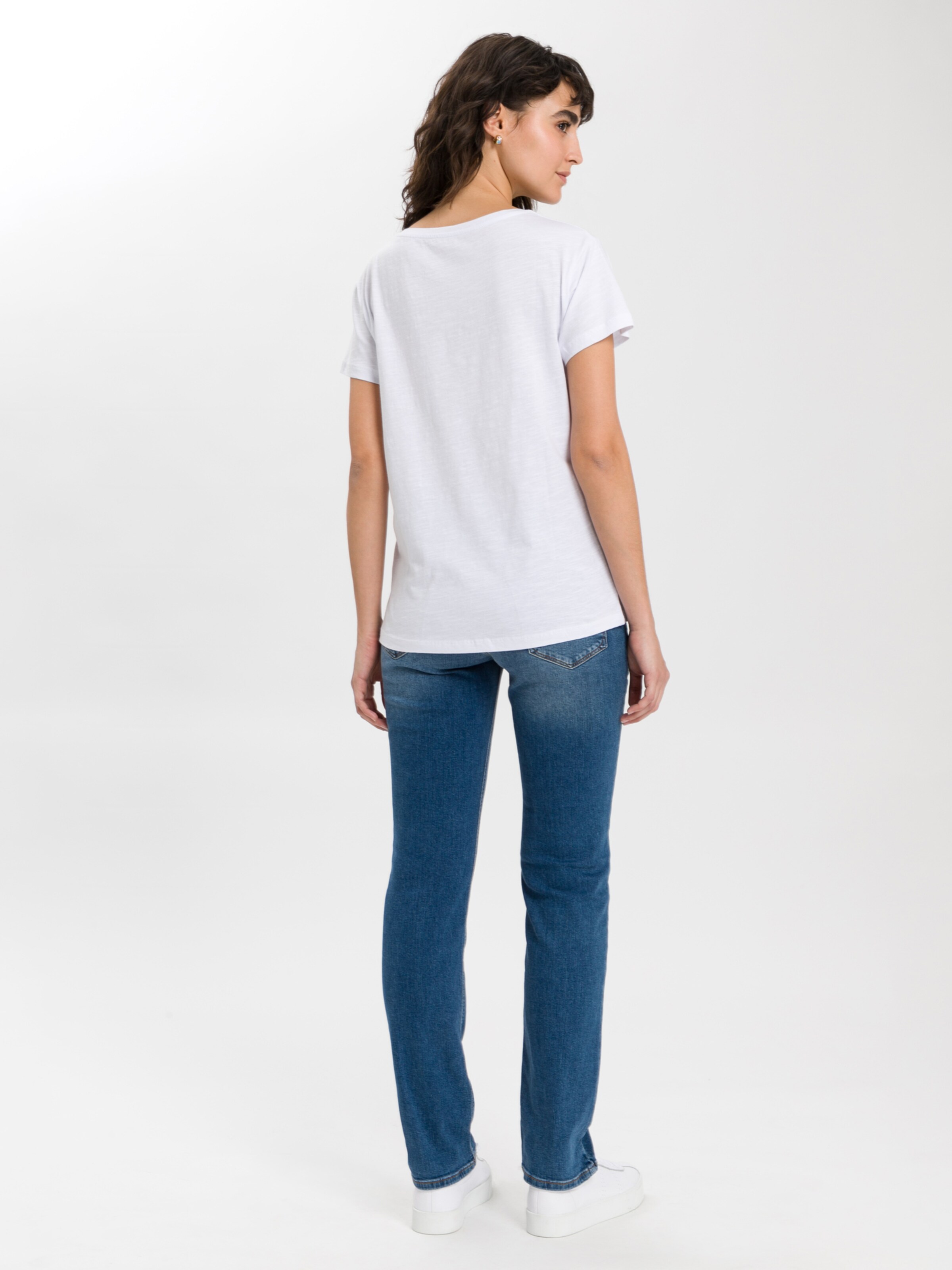 Frauen Shirts & Tops Cross Jeans Shirt in Weiß - YP47418
