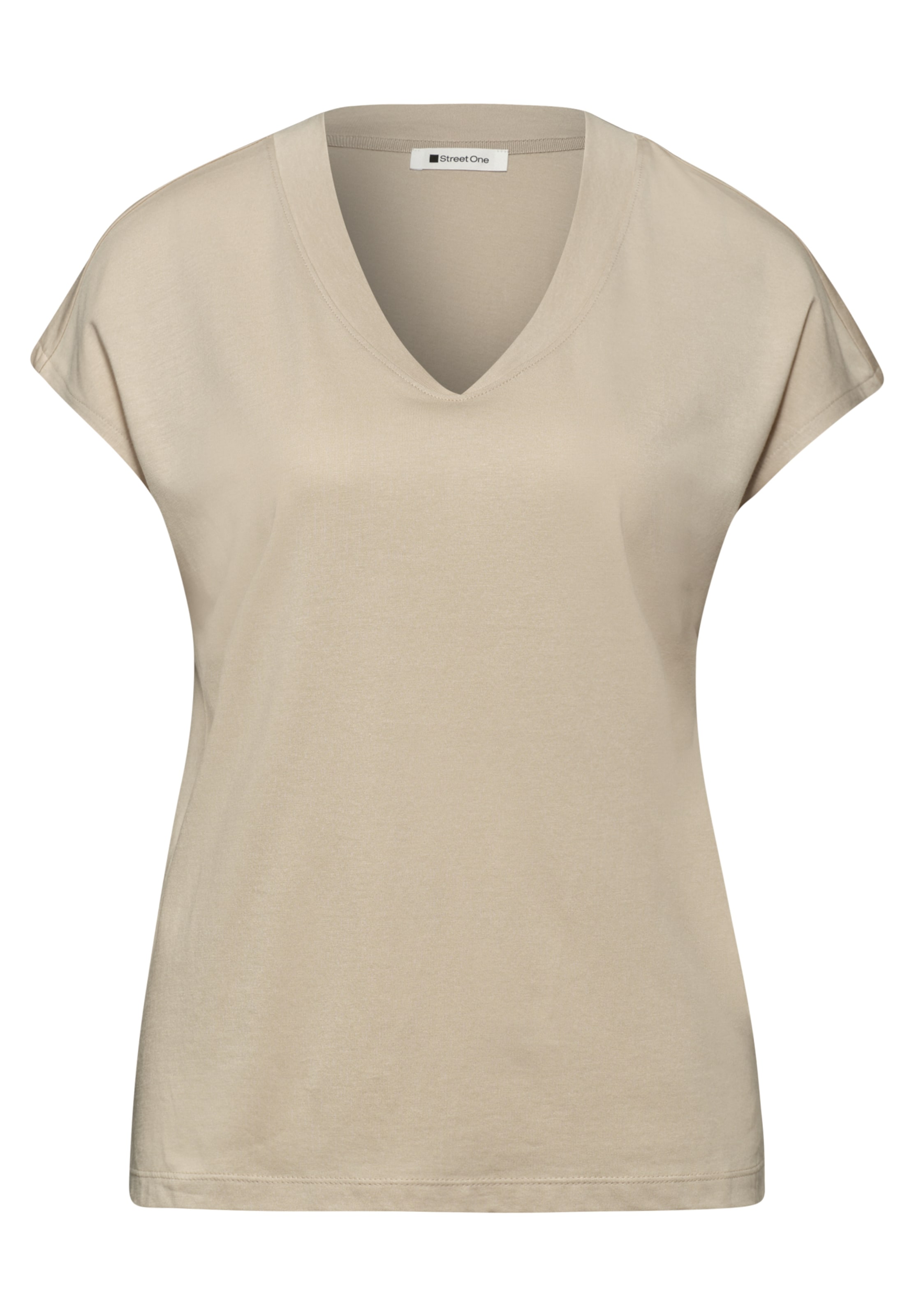 STREET ONE Shirt in Beige: front