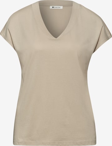 STREET ONE Shirt in Beige: front