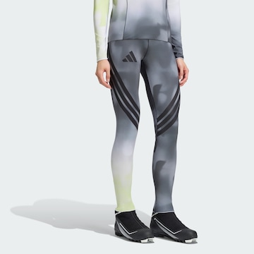 ADIDAS TERREXSkinny Sportske hlače 'Xperior Pro XC' - žuta boja: prednji dio