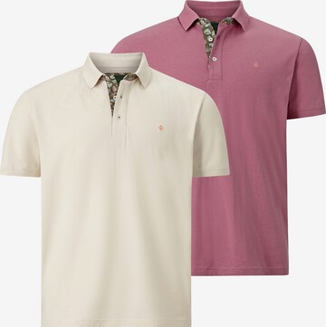 Charles Colby Poloshirt  'Earl Lachlan' in Pink: predná strana