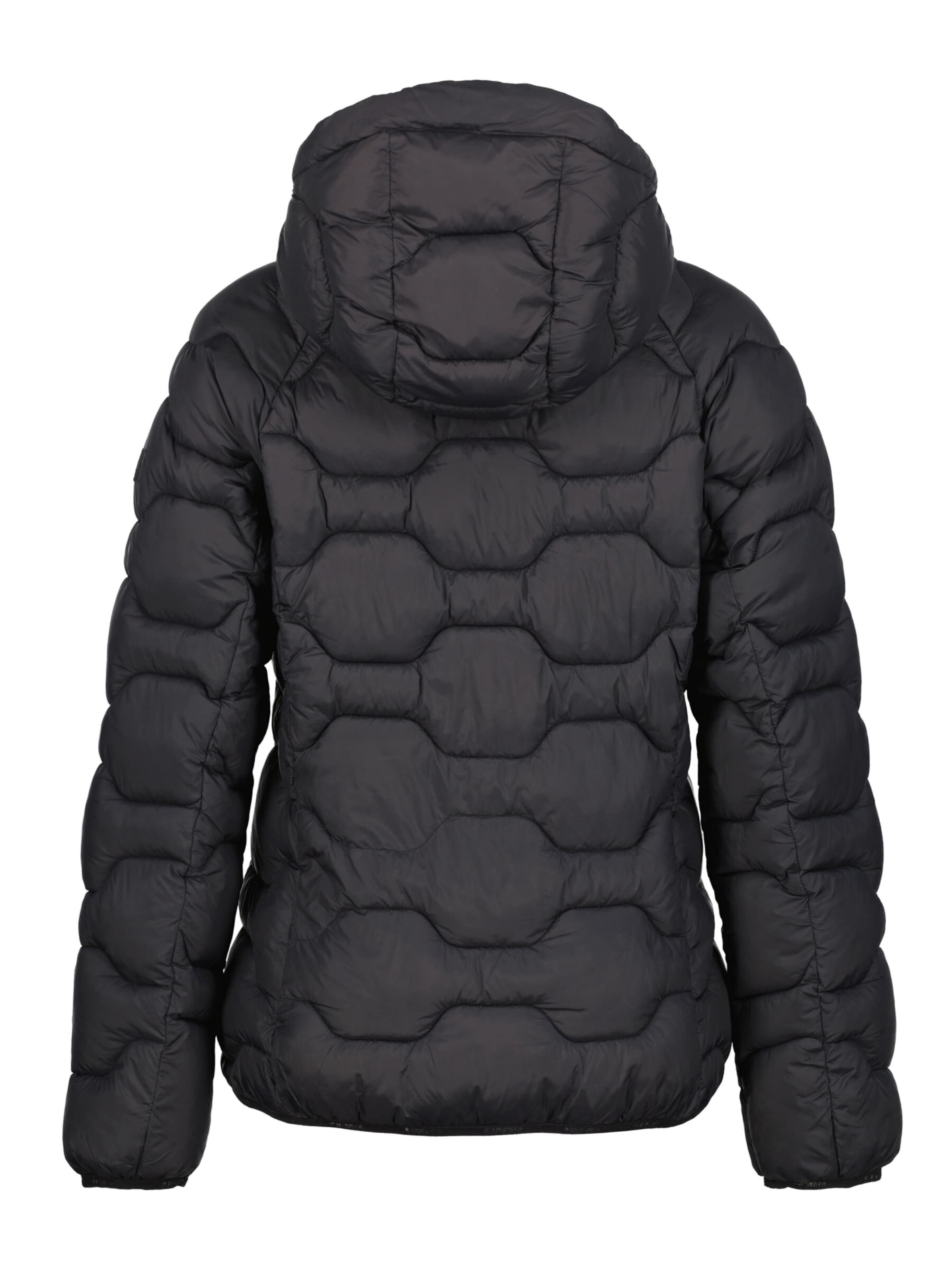 ICEPEAK Jacke 'Blackey' in Schwarz